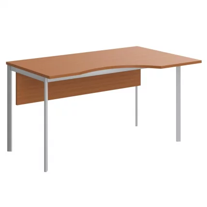 Стол эргономичный IMAGO-S CA-1SD(L/R) груша ароза алюминий_0