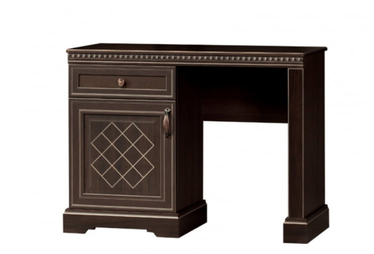 Стол туалетный Парма 802 Дуб нортон темный Патина_0