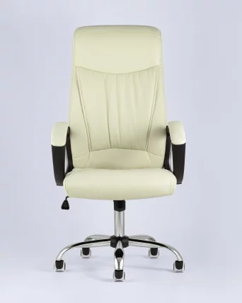Кресло руководителя ТопЧаирс Товер Бежевое / TopChairs Tower_3