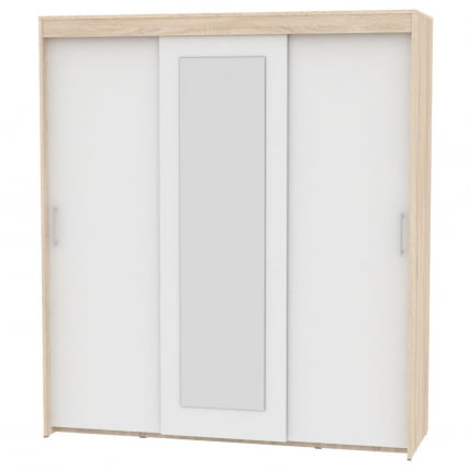 Шкаф-купе Т-3-198х175х60-М(ДСС-Белый-2) / T-3-198х175х60-M(ДСС-Белый-2)_0