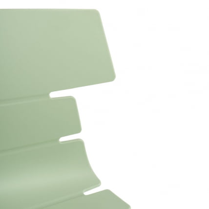 Стул ХАНСЕН (мод. 622Н) / 1 шт. в упаковке пластик/металл, 51х47х80 см, высота до сиденья 45 см, фисташковый/черный / HANSEN (mod. 622N)_4