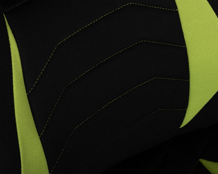 Кресло игровое DOBRIN RICK (черно-светло-зеленый)_6