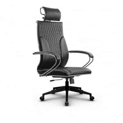 Кресло руководителя Metta L 2c 44B/K Комплект 6 Черное_0
