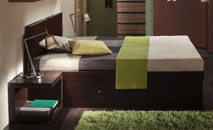 Кровать 3 (1400) HYPER Венге (спальня)_0