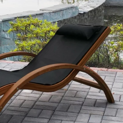 Шезлонг-лежак Мальта AFM-503 Black_1