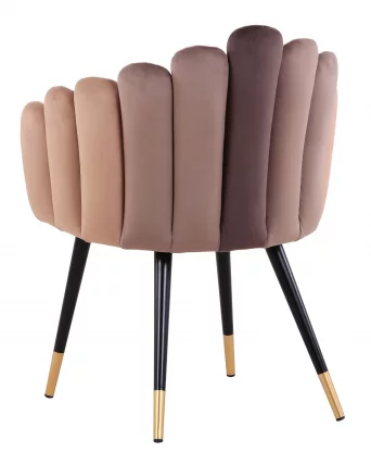 Кресло Камелия велюр Шоколад_5