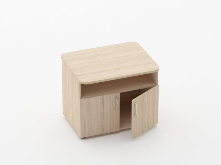 Тумба под оргтехнику Glassy 3.16.10 Туя_1