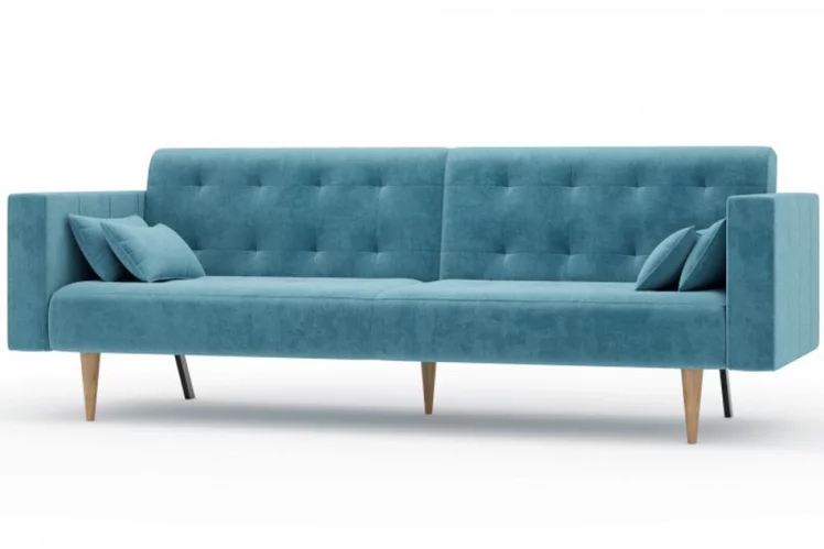 Диван трёхместный Нейт ЛД 308.010.000 Светло-голубой_1