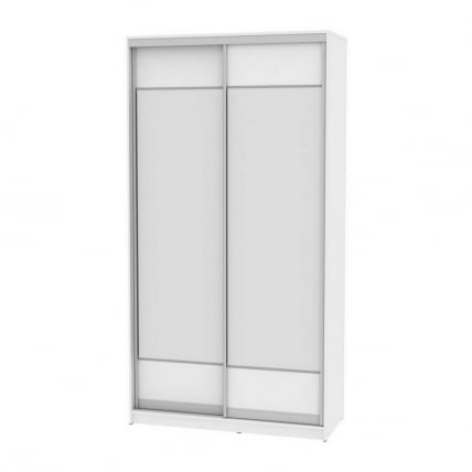 Шкаф-купе B-220х120х60-1(Белый-D8D8)_0