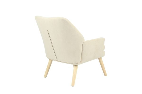 Кресло Харви бежевый деревянные ножки_4