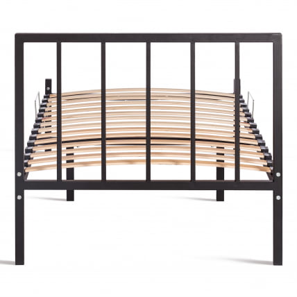 Кровать Bruno металл, 90*200 см, черный_3