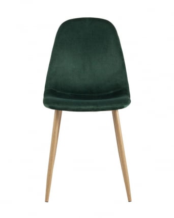 Комплект из четырех стульев Валенсия СН велюр темно-зеленый 4 шт / SN_2