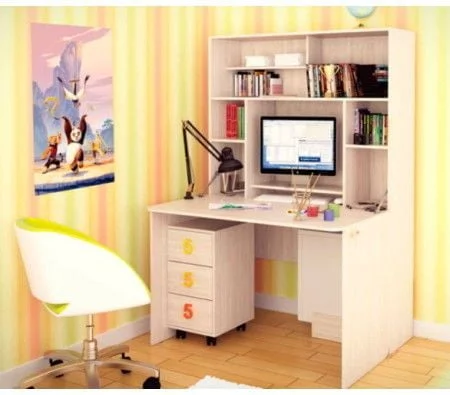 Стол-трансформер Для отличника дуб млечный_0