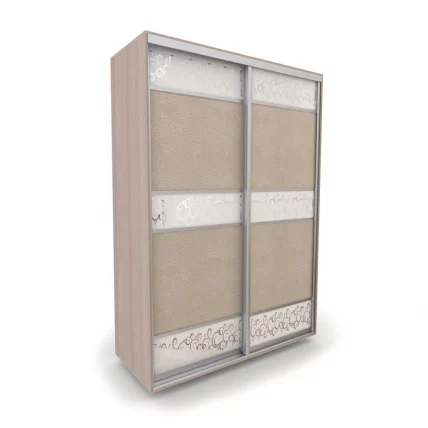 Шкаф-купе 2-х дверный Акцент-Лайн КС 1000х600  Ясень шимо светлый_0