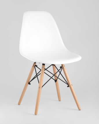 Стул Еамес ДСВ 4 шт. Белый / Eames DSW_1