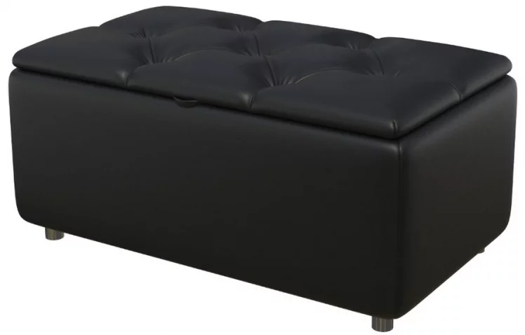 Банкетка №4 Черная_0