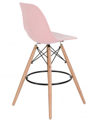 Стул барный ДОБРИН ДСВ БАР Светло-розовый ПК-02 / DOBRIN DSW BAR PK-02_3