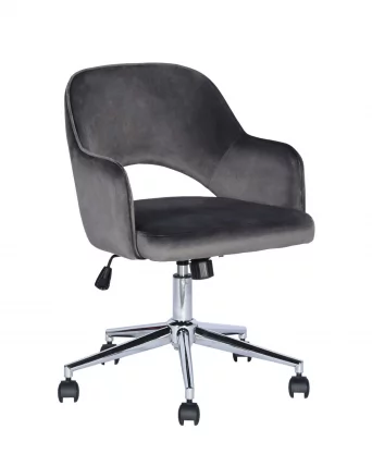 Компьютерное кресло Кларк велюр Серый_1