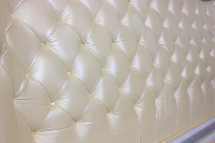 Кровать Леонарда Prestige Beige Perlato (натуральная кожа)_2