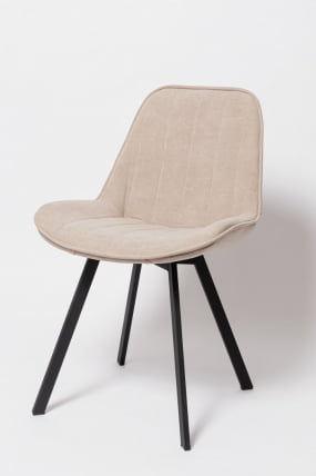 Стул К 21 black Бежевый (PС 12\ч)_0