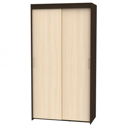Шкаф-купе T-1-230х120х60(Венге-ДМ-4)_0