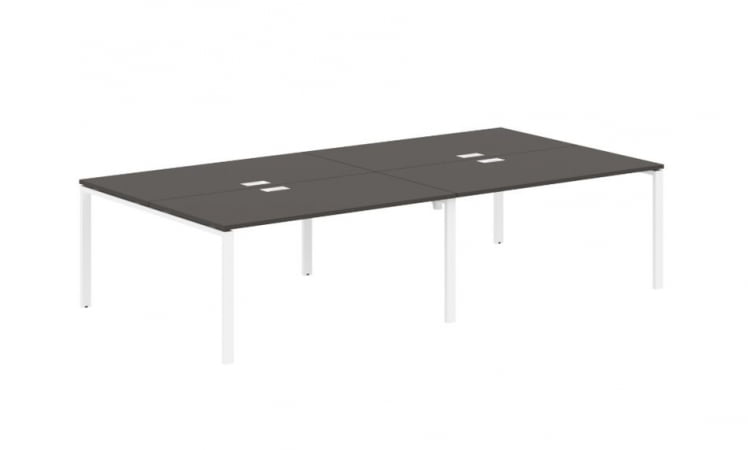 Бенч-система 4-местная EDIS EUWST 3116 Мокко Белый_0