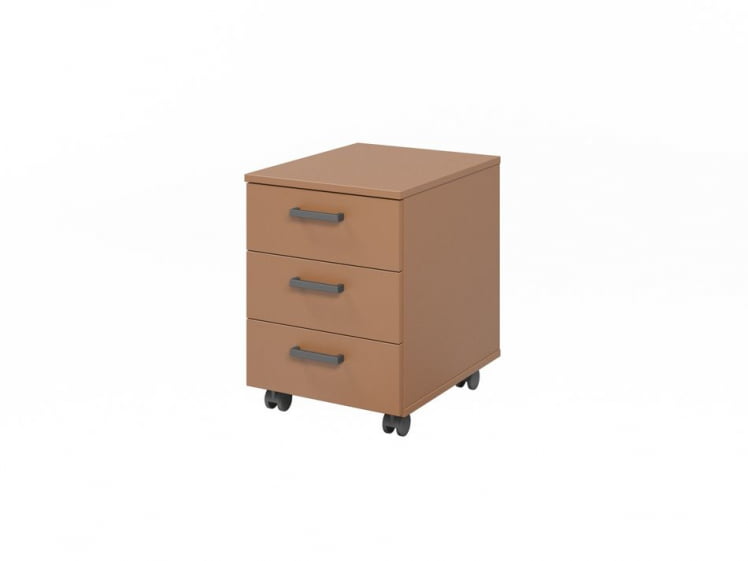 Тумба подкатная LEMO L-92 Карамель нюд_0