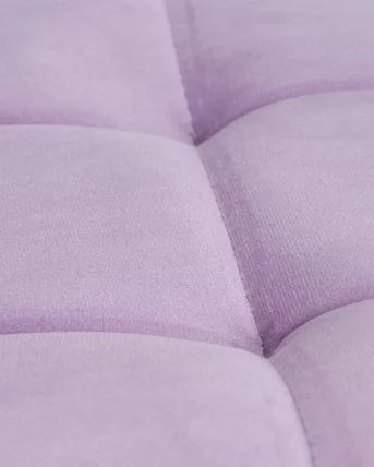 Стул обеденный DOBRIN ALEX белые ножки Фиолетовый велюр V108-49_11