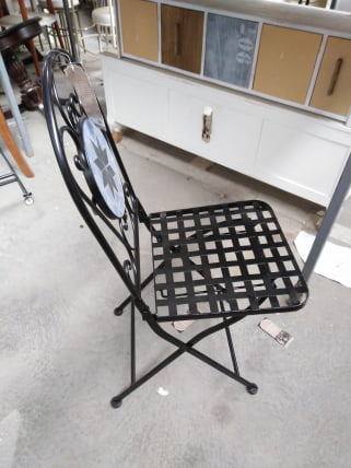 Кресло Secret De Maison MAJOR ( mod. M-14530 ) металл/кожа буйвола, 65*58*75, коричневый_10