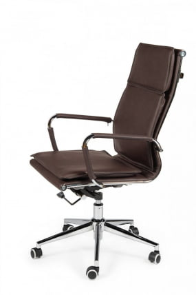 Кресло офисное Харман H-101-322 Темно-коричневый_2