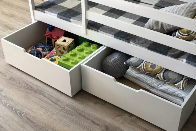 Ящики выкатные RooRoom VK-7 Белые_2