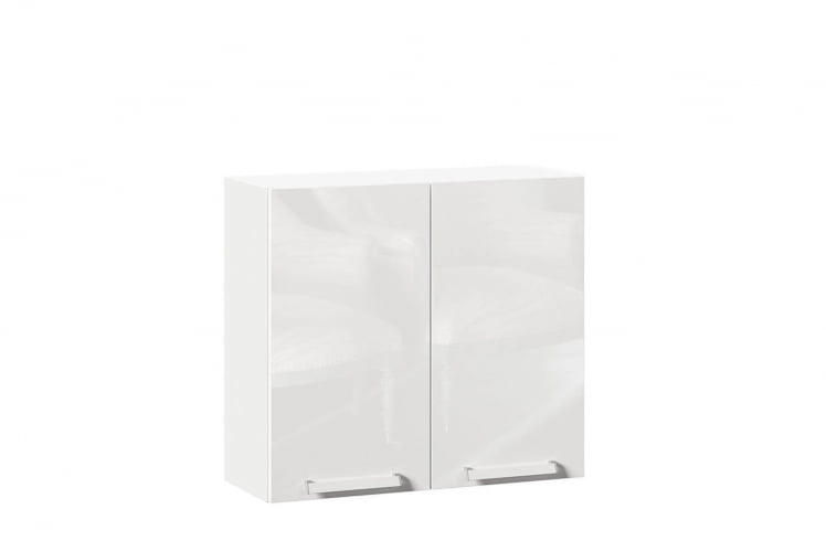 Шкаф кухонный 800 Герда ЛД 272.365.000 Белый/Белый глянец_0