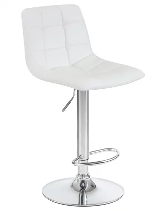 Стул барный DOBRIN TAILOR экокожа Белый_1