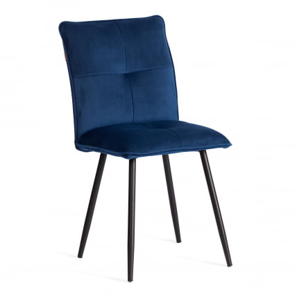 Стул обеденный Sweet LT, велюр, Blue (синий), 41х55х88 см_0