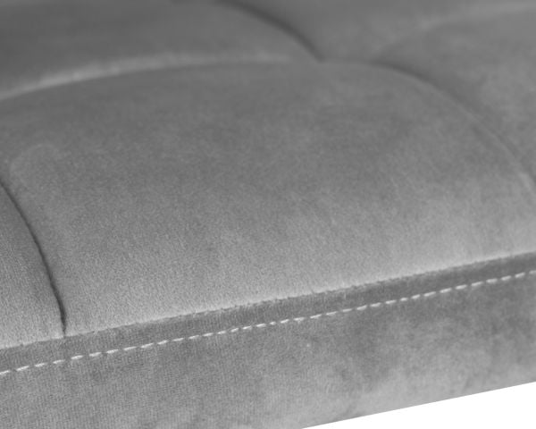 Офисное кресло для персонала ДОБРИН ТЕРРЙ БЛАCК (серый велюр (МДЖ9-75)) 2 шт / DOBRIN TERRY BLACK (MJ9-75))_8