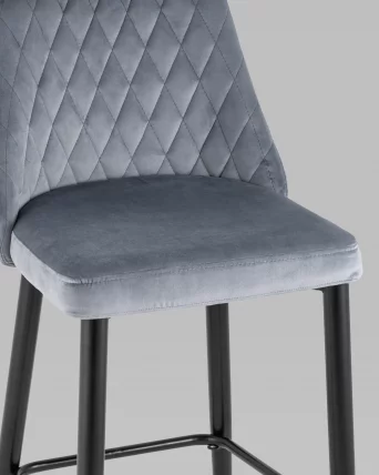 Стул барный Диего Серый_7
