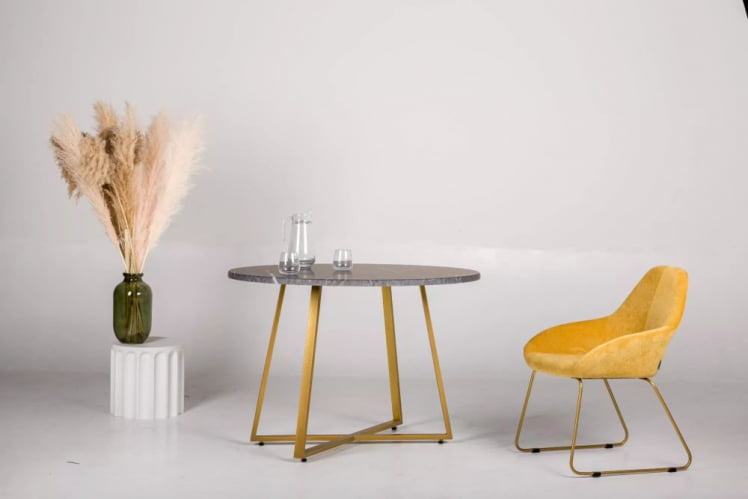 Стул Kent (С) Блю/Линк Золото_4