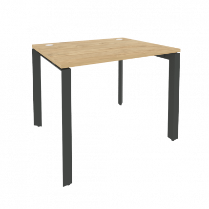 Стол рабочий на П-образном м/к ONIX O.MP-SP-1.8 Тиквуд Светлый/Антрацит_0