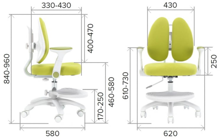 Детское кресло Everprof Kids 104 Ткань Розовый_13