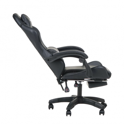Кресло 1206 KINGQUEEN цвет черный с массажем 1206-black-mass_5