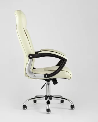 Кресло руководителя ТопЧаирс Товер Бежевое / TopChairs Tower_2