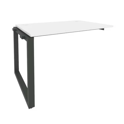 Наборный элемент рабочей станции на О-образном м/к ONIX O.MO-1.NRS-2.8 Белый Бриллиант/Антрацит_0