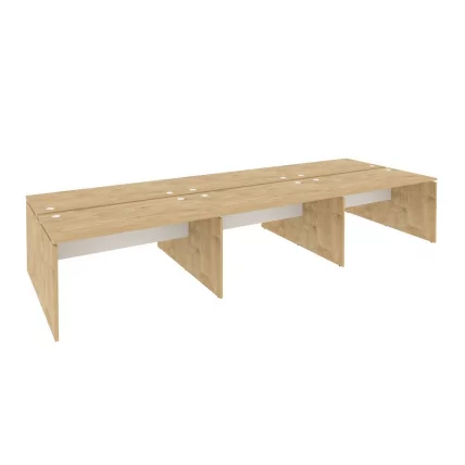 Рабочая станция ONIX O.D.RS-6.3.7 Тиквуд Светлый/Белый_0