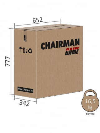 Игровое кресло Chairman гаме 16 Черный Красный / game_5