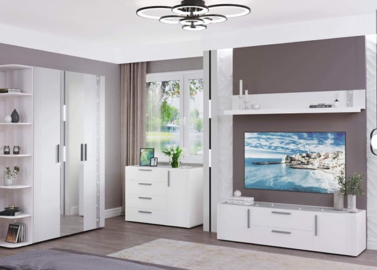 Шкаф-витрина большой (лев/прав) Николь 603.06_8