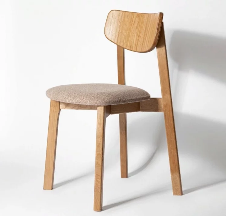 Стул с мягким сиденьем Вега Blue жаккард Дуб золотой_0