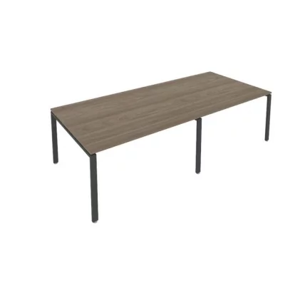 Переговорный стол (2 столешницы) Metal System Б.ПРГ-2.3 Вяз/Антрацит_0