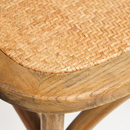 Стул с подлокотниками CROSS (mod.CB2008) дерево береза, 91х55х52см, Груша (№3)_2