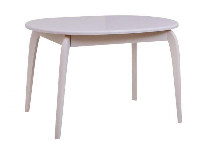 Опора деревянная ZD 05 плавный изгиб белый_1