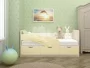Кровать детская Дельфин Ваниль/белфорт_48489